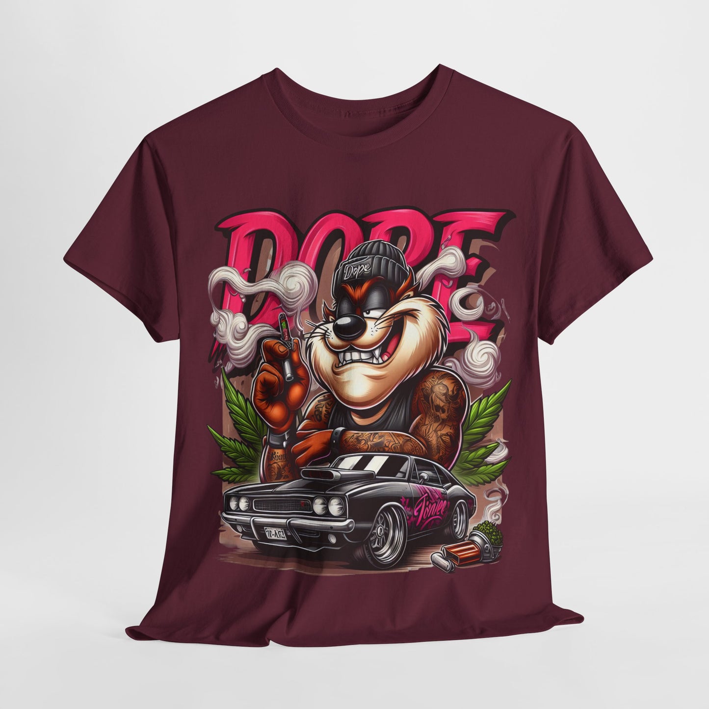 420 Dope Vibes Stoner Devil #1 Unisex Heavy Cotton Tee