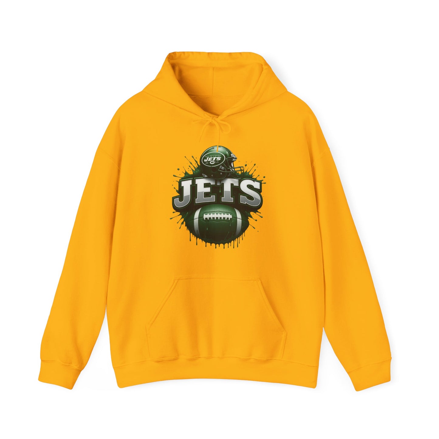 Sports Jets Football Logo #2 Unisex Heavy Sweatshirt Hoodie