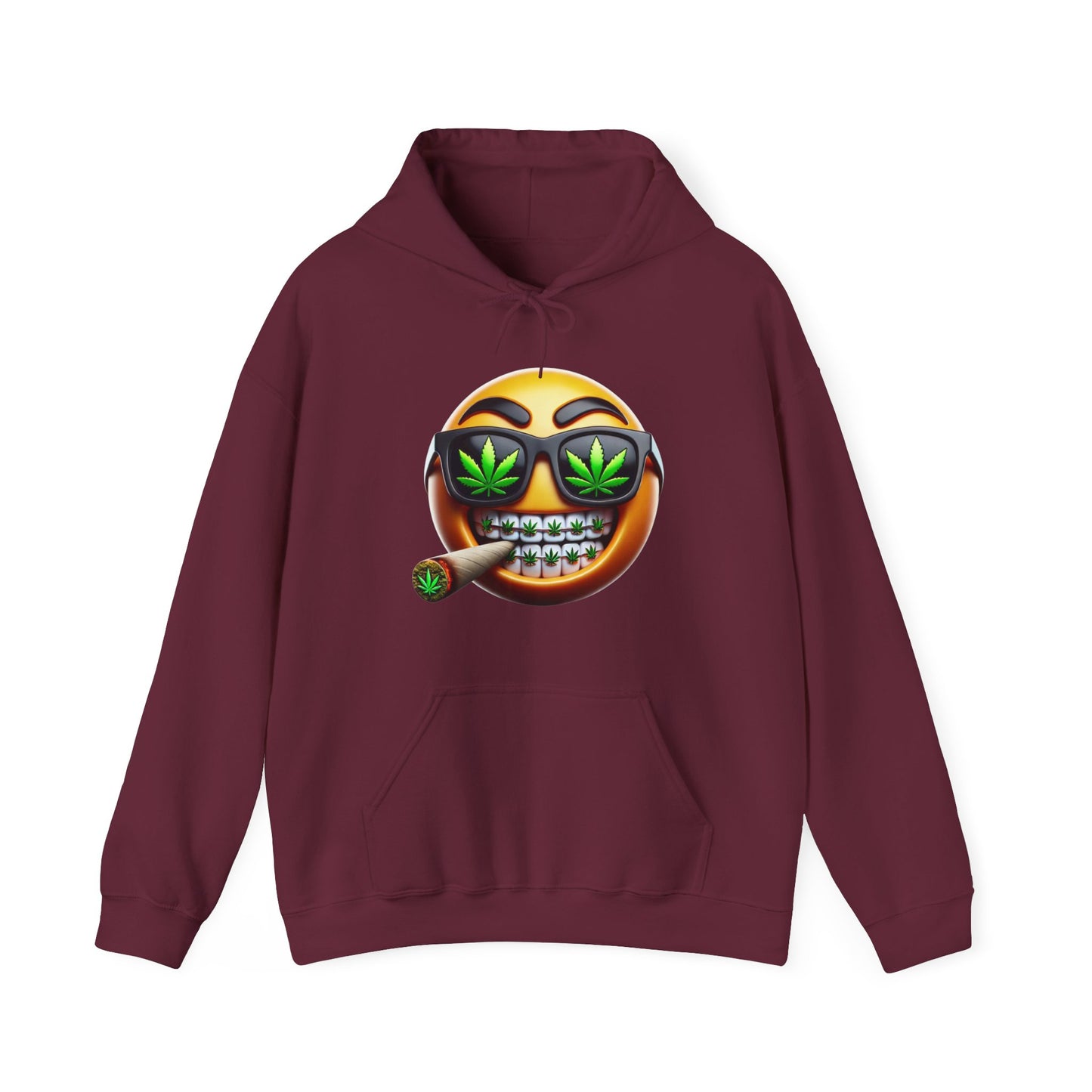 420 Emoji #9 Unisex Heavy Sweatshirt Hoodie