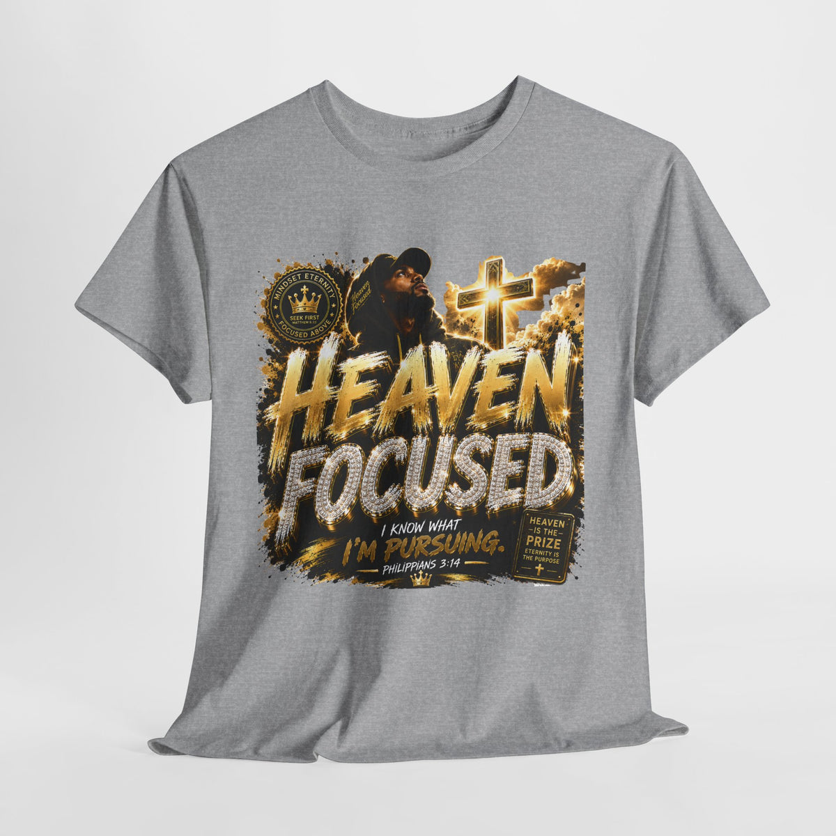 Heaven Focused #1 Unisex Heavy Cotton Tee
