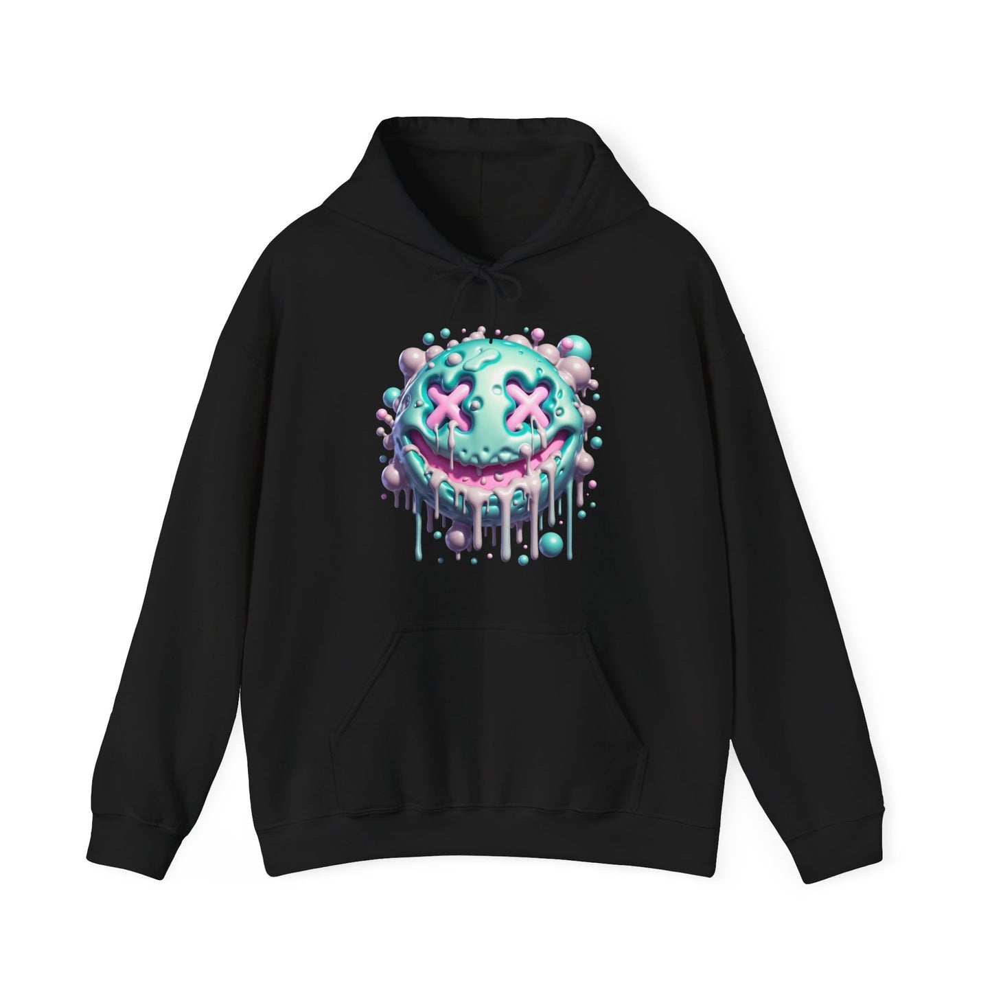 Creepy Neon Emoji #11 Unisex Heavy Sweatshirt Hoodie