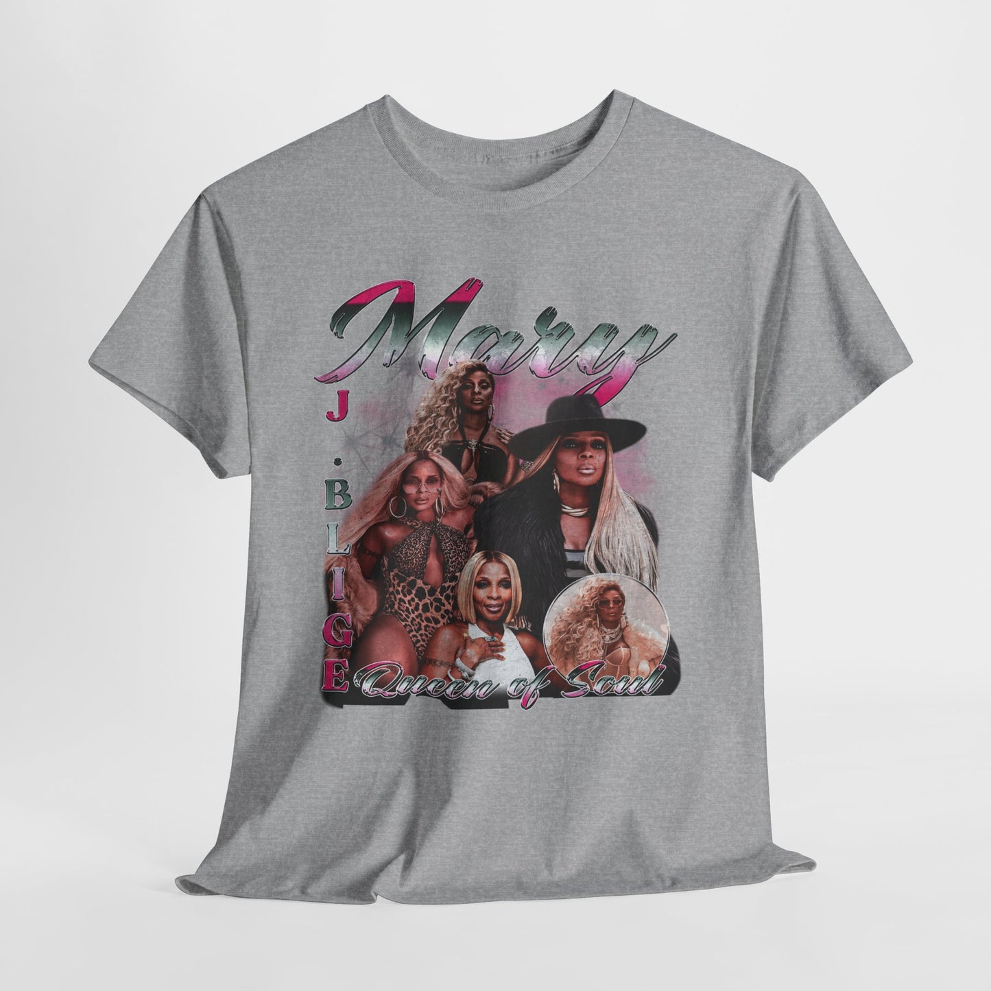 Mary J. 1 Unisex Heavy Cotton Tee - 312tshirts 2