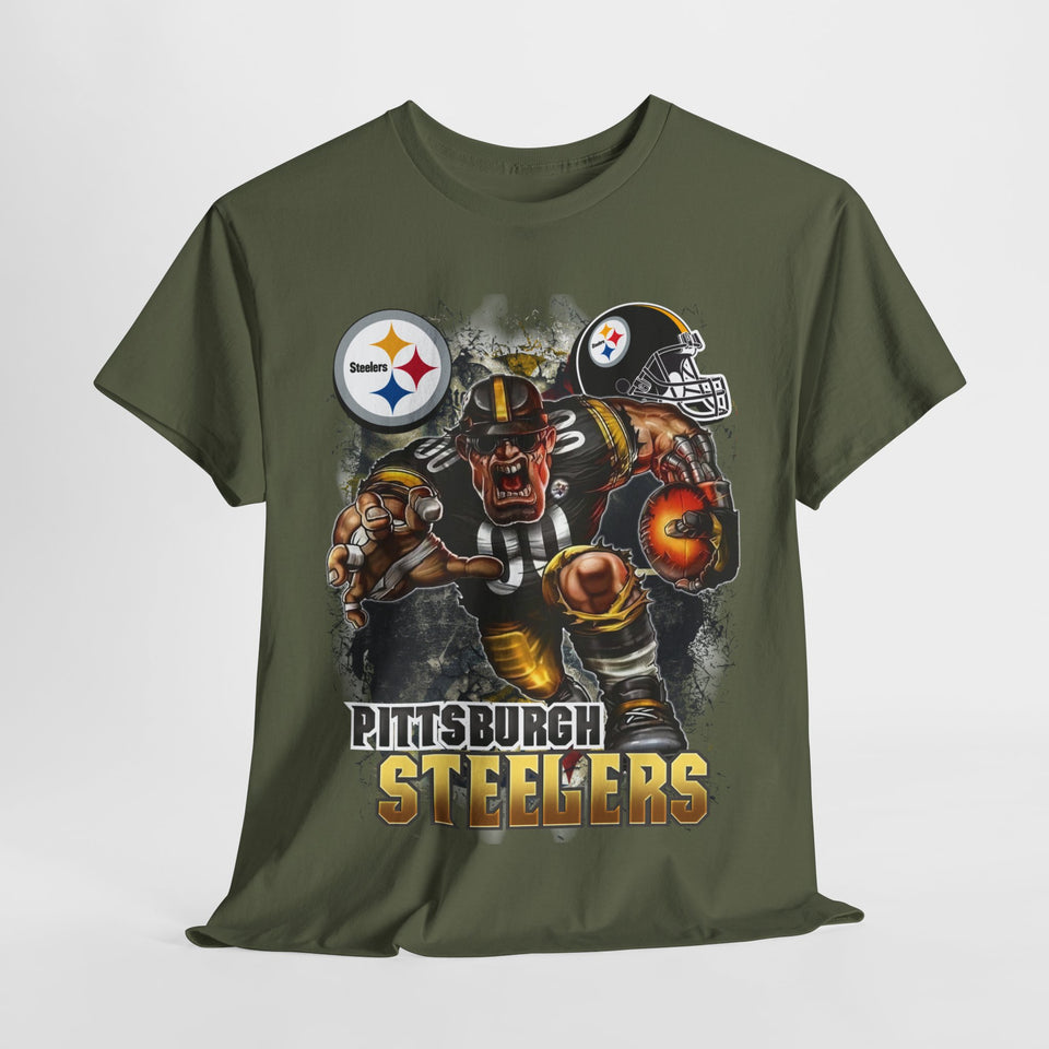 NFL Mascot Pittsburgh Unisex Heavy Cotton Tee