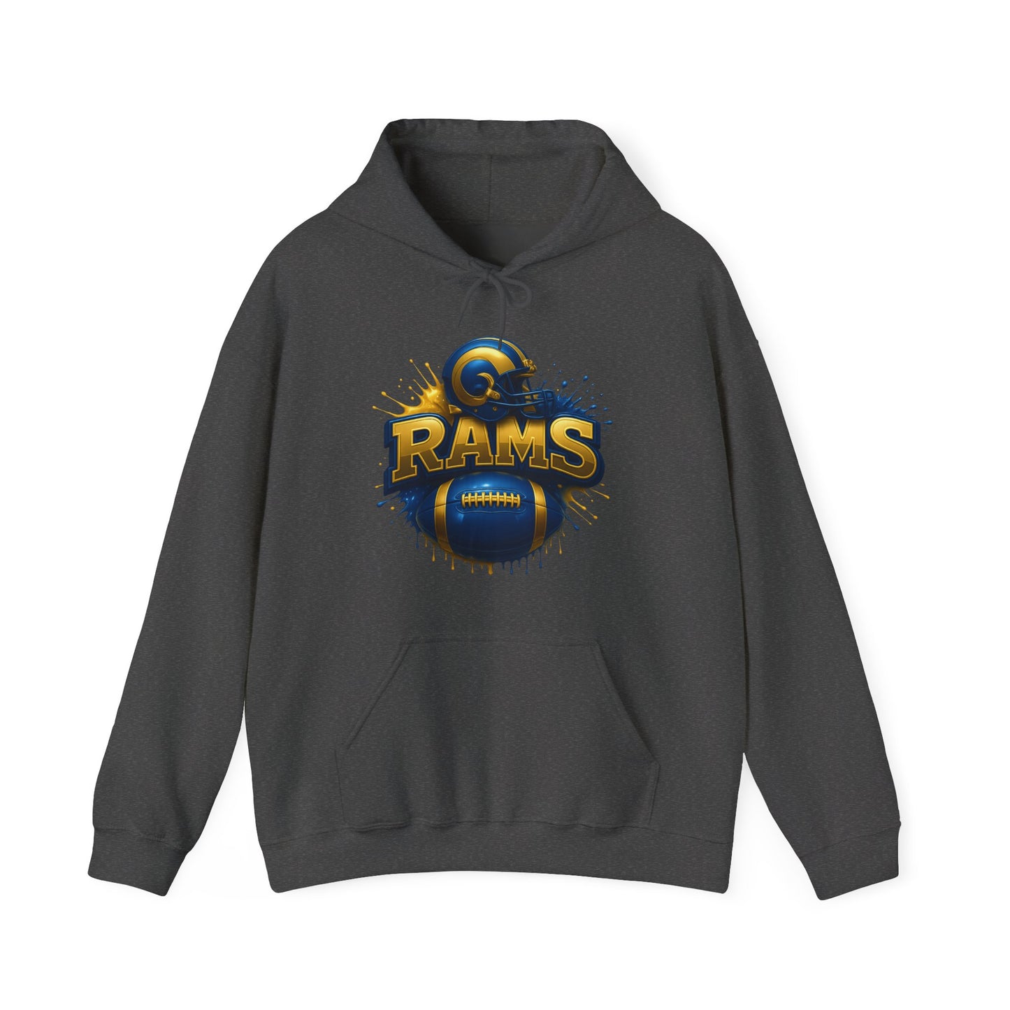 Sports Rams Football Logo #2 Unisex Heavy Sweatshirt Hoodie
