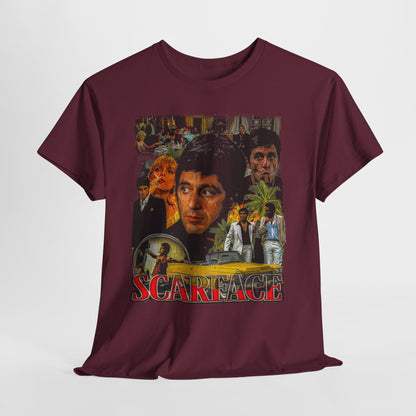 Scarface (Tony Montana) #4 Unisex Heavy Cotton Tee - 312tshirts 2