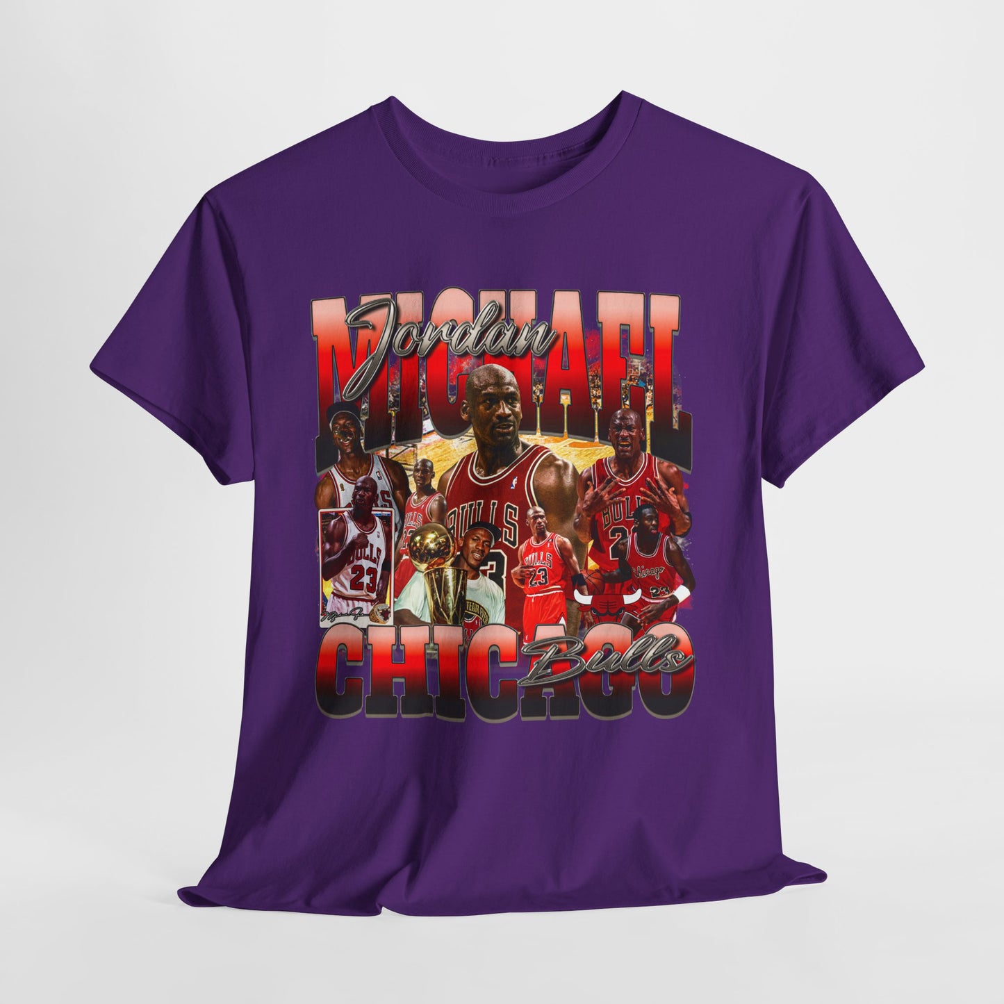 Sports MJ Basketball #4 Unisex Heavy Cotton Tee