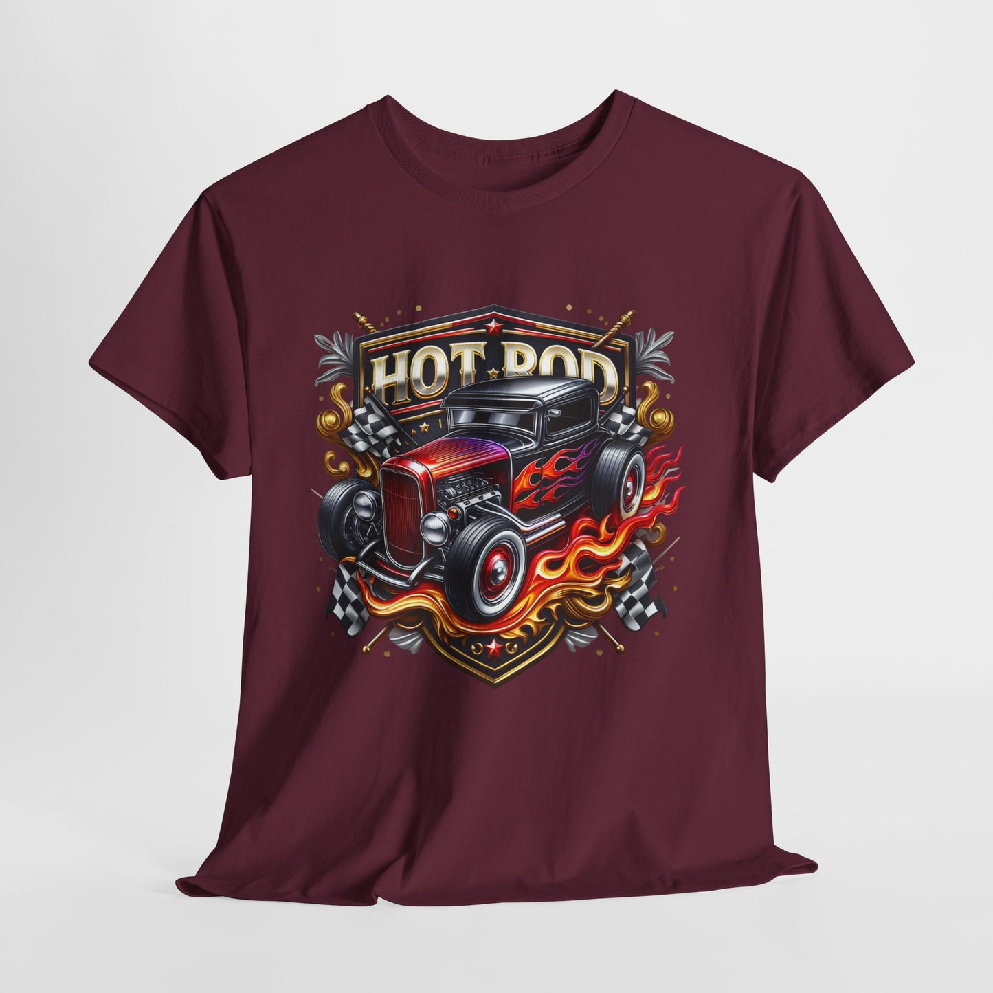 Hot Rod #3 Unisex Heavy Cotton Tee - 312tshirts 2