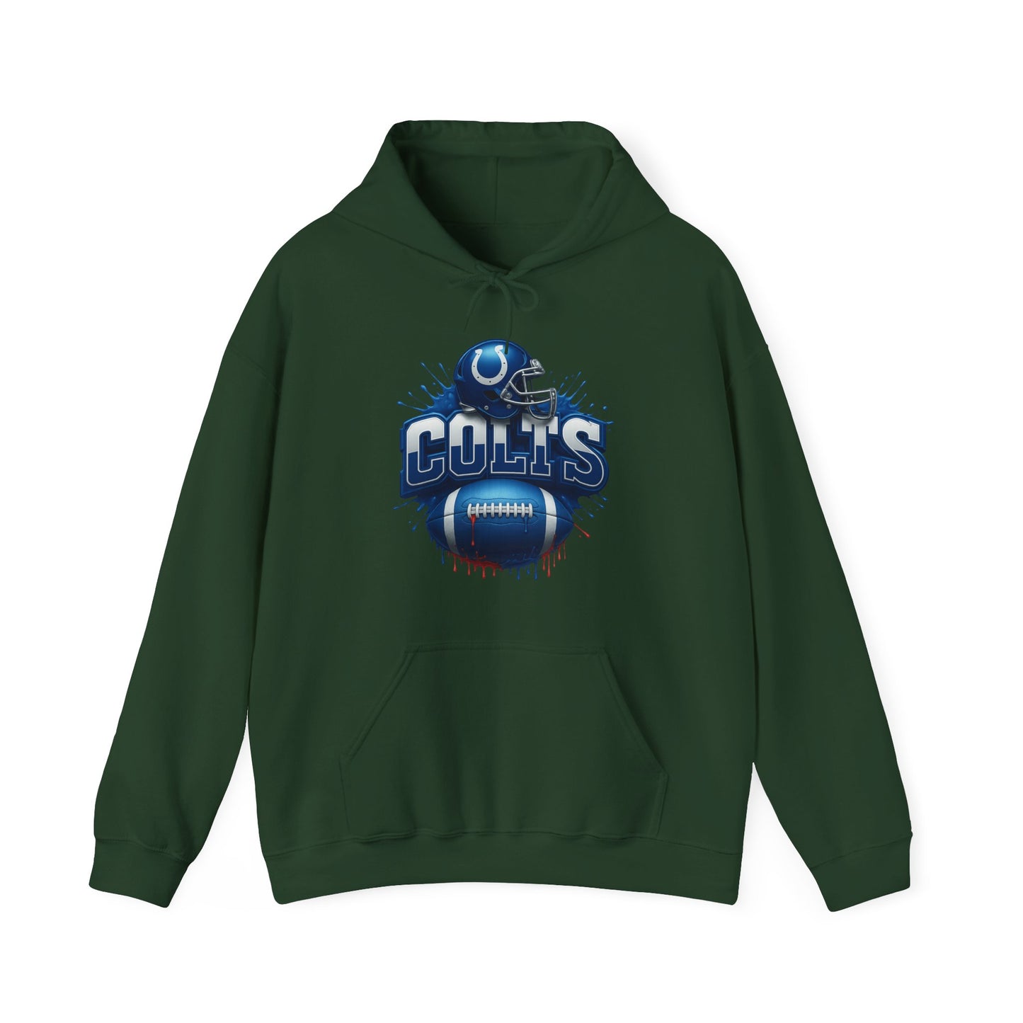Sports Colts Football Logo #2 Unisex Heavy Sweatshirt Hoodie