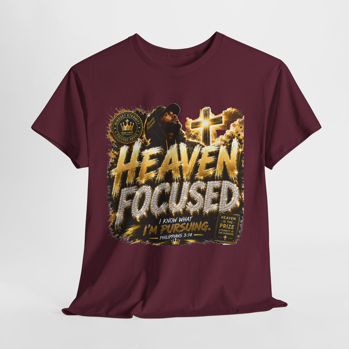 Heaven Focused #1 Unisex Heavy Cotton Tee