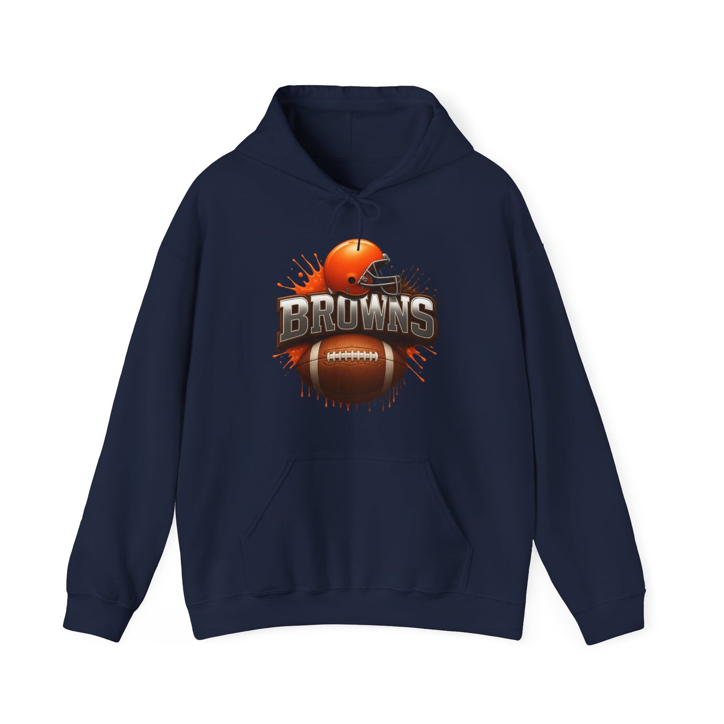 Sports Browns Football Logo #2 Unisex Heavy Sweatshirt Hoodie