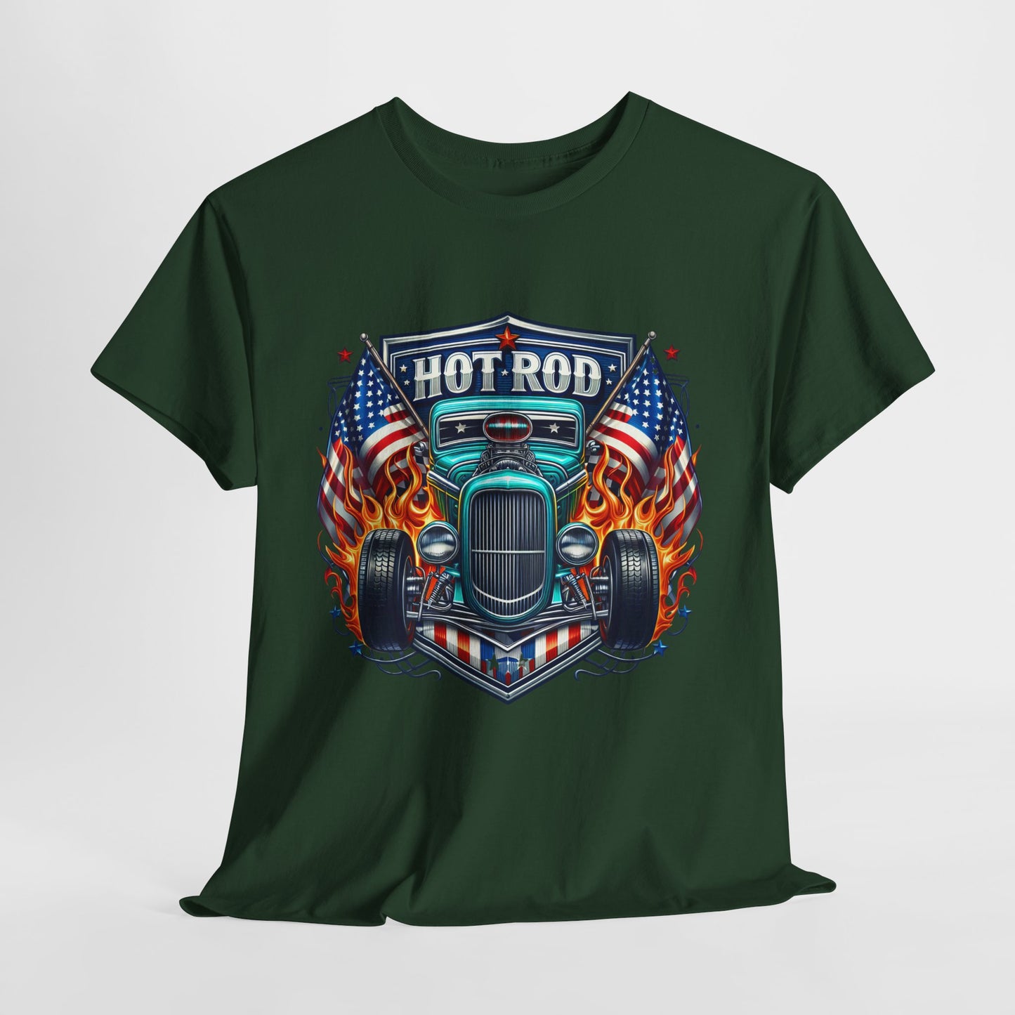 Hot Rod #1 Unisex Heavy Cotton Tee - 312tshirts 2