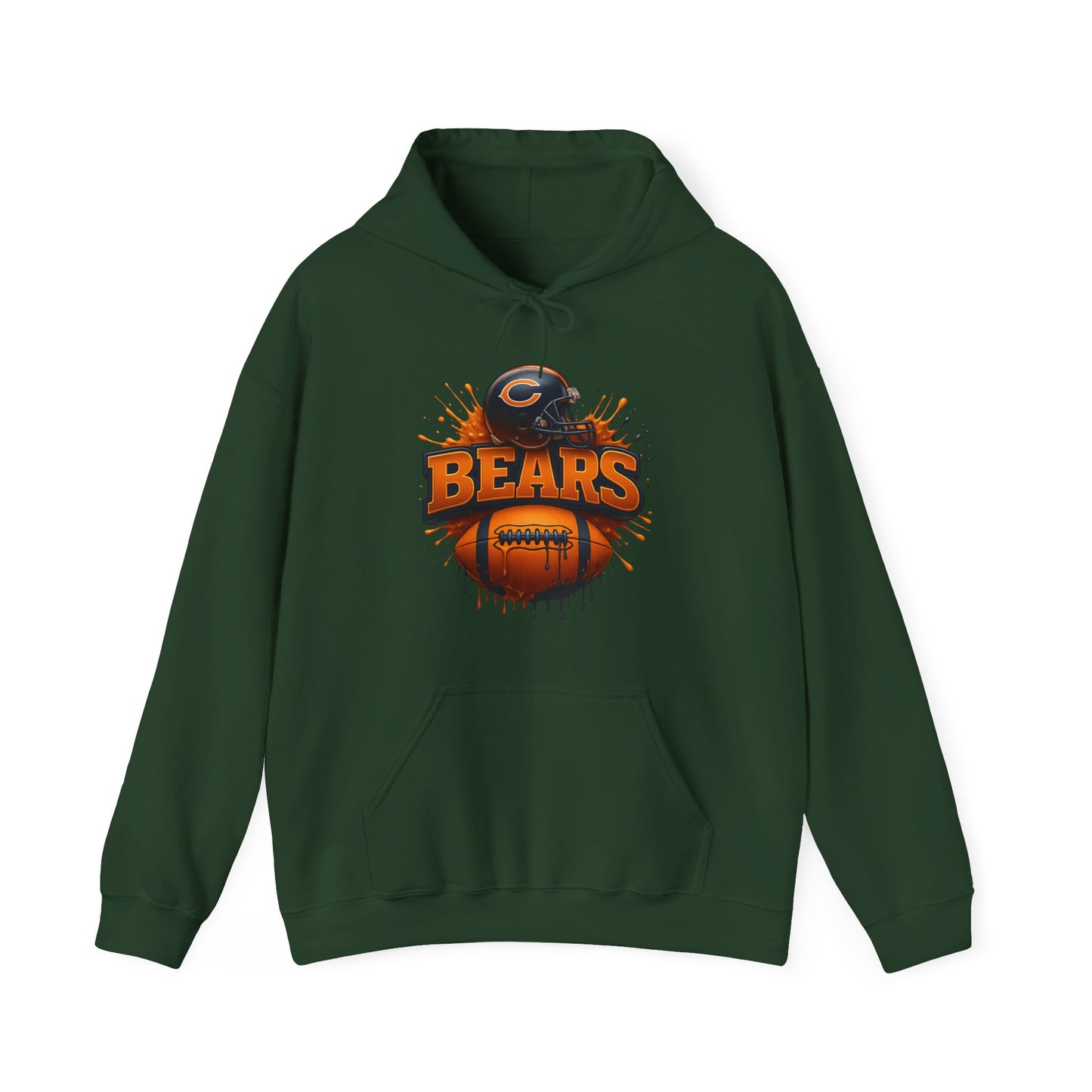 Sports Bears Football Logo #2 Unisex Heavy Sweatshirt Hoodie