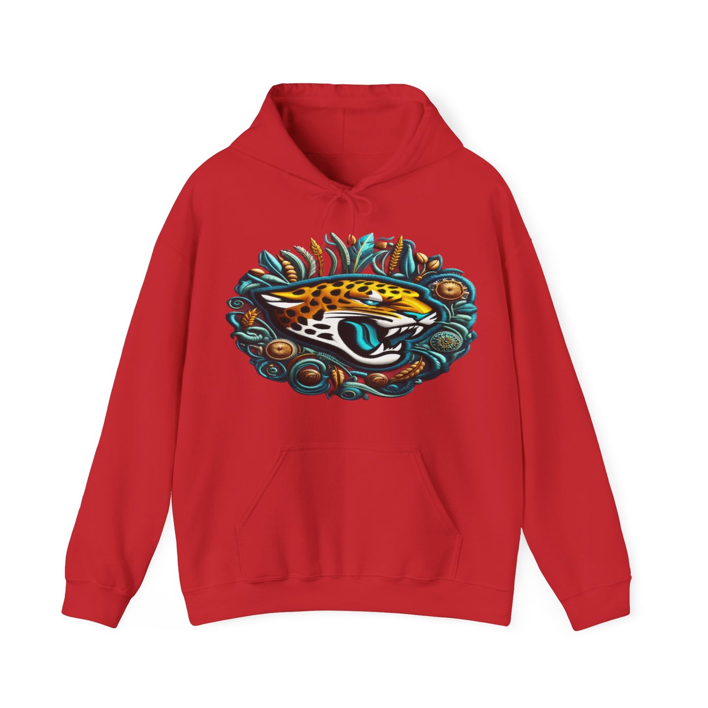 Sports Jaguars Football Logo #1 Unisex Heavy Sweatshirt Hoodie