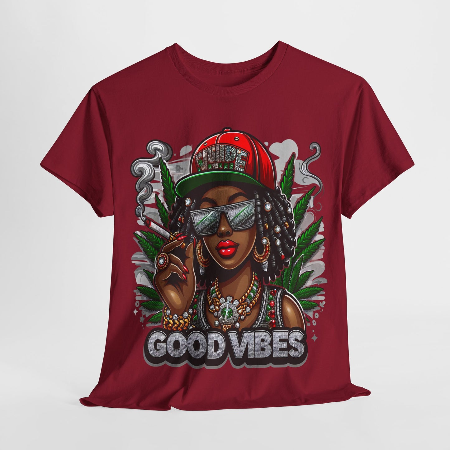420 Good Vibes #2 Unisex Heavy Cotton Tee - 312tshirts 2
