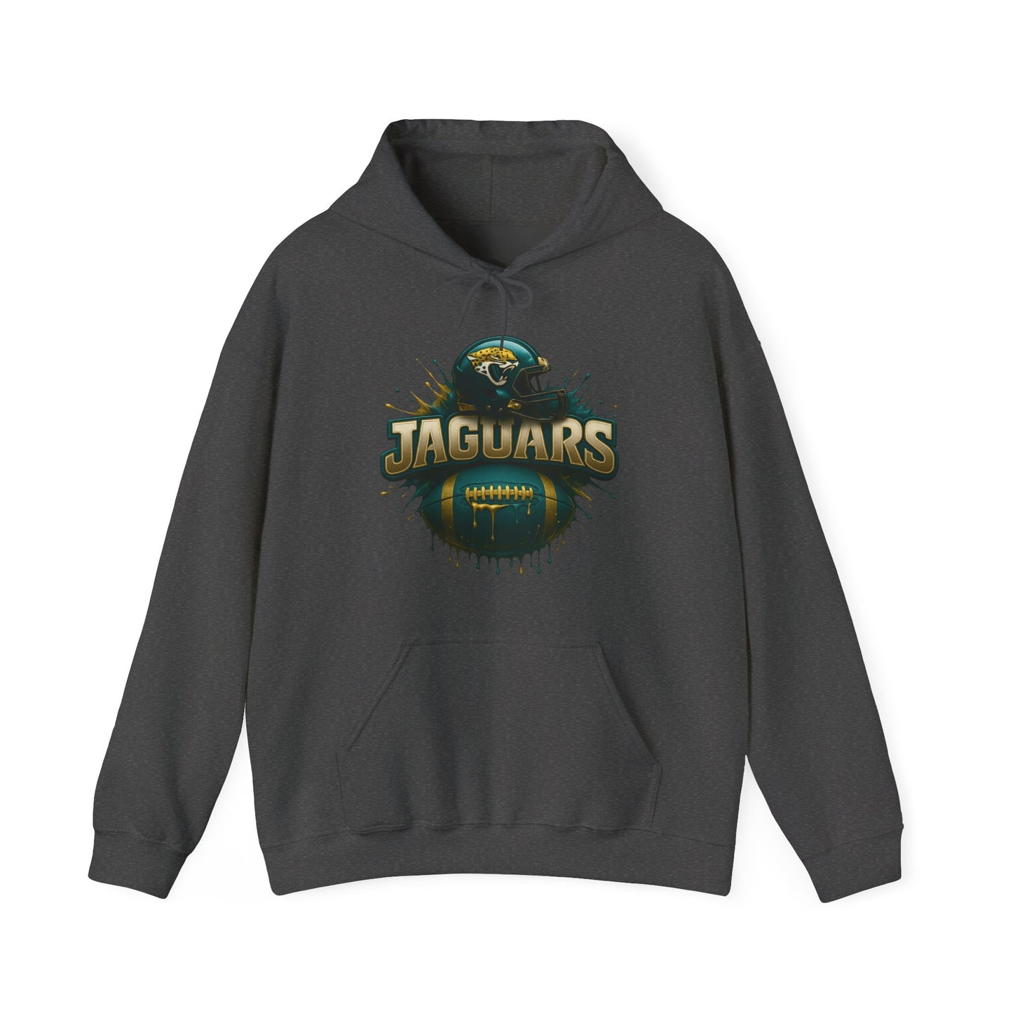 Sports Jaguars Football Logo #2 Unisex Heavy Sweatshirt Hoodie
