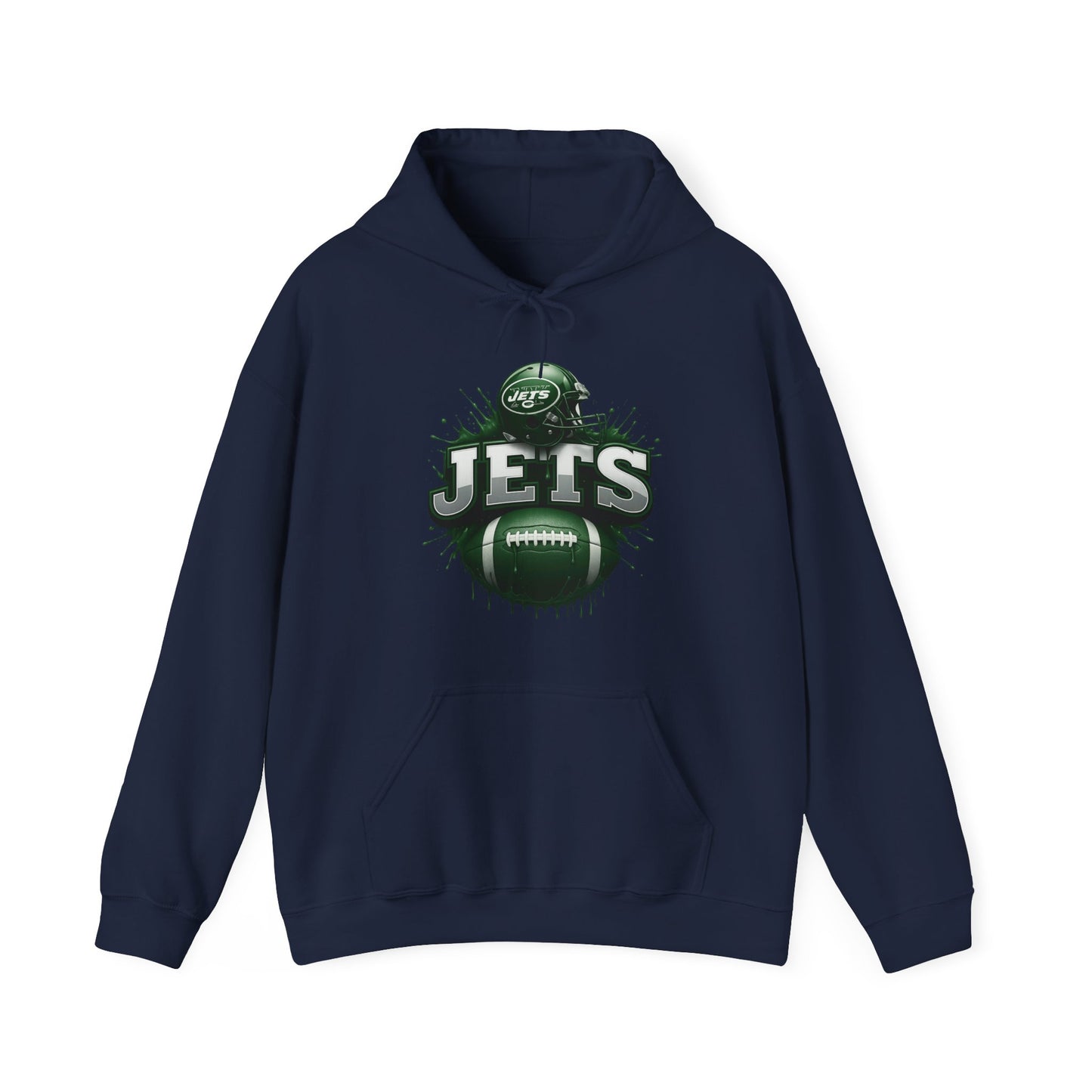 Sports Jets Football Logo #2 Unisex Heavy Sweatshirt Hoodie