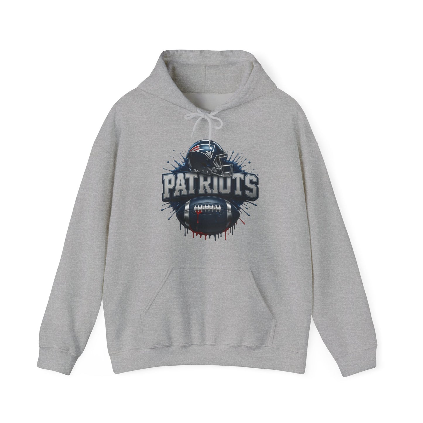 Sports Patriots Football Logo #2 Unisex Heavy Sweatshirt Hoodie