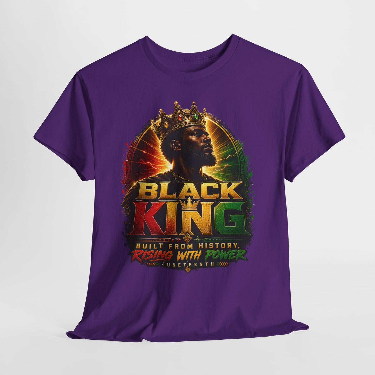 Juneteenth Black King #1 Unisex Heavy Cotton Tee