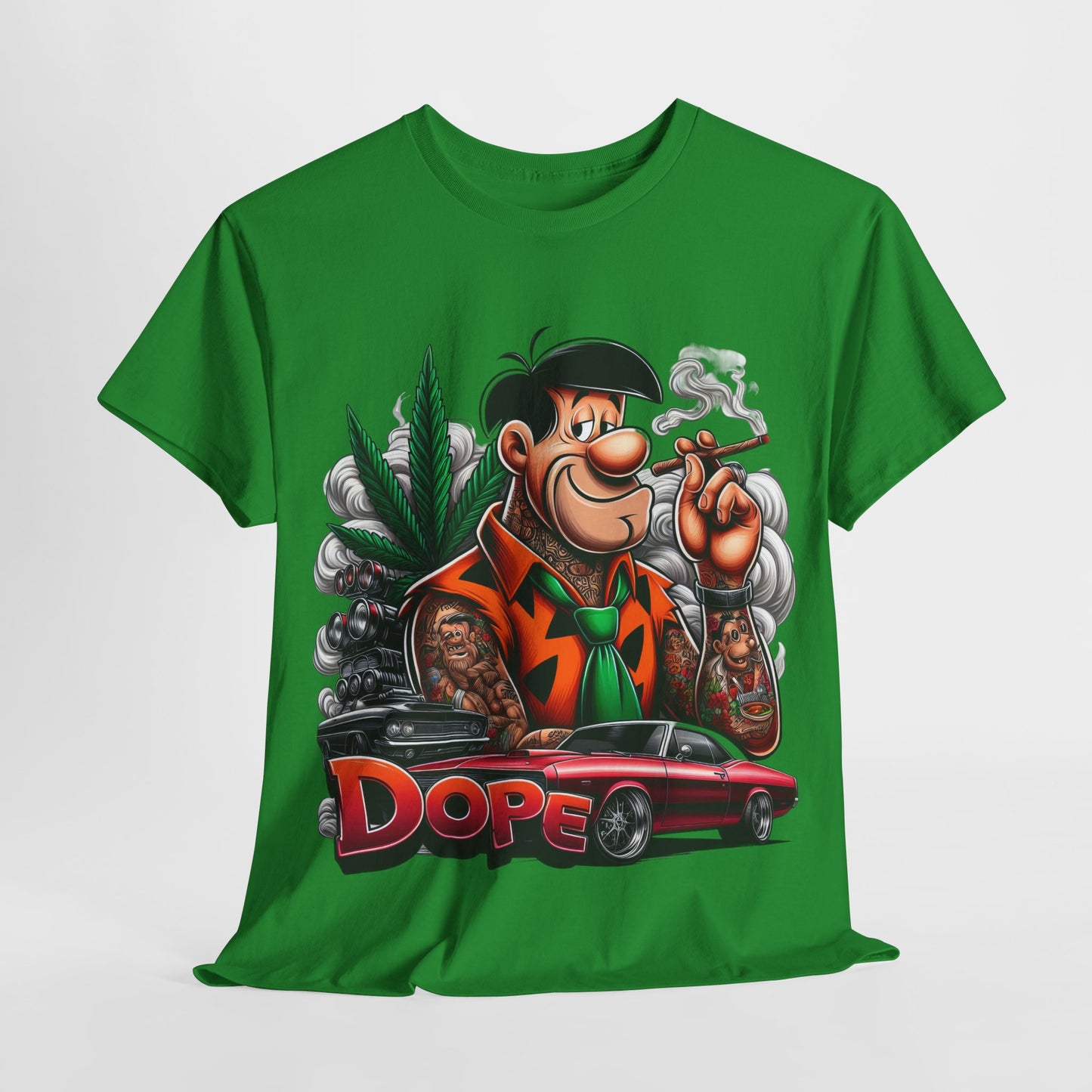 420 Dope Vibes Fred #2 Unisex Heavy Cotton Tee