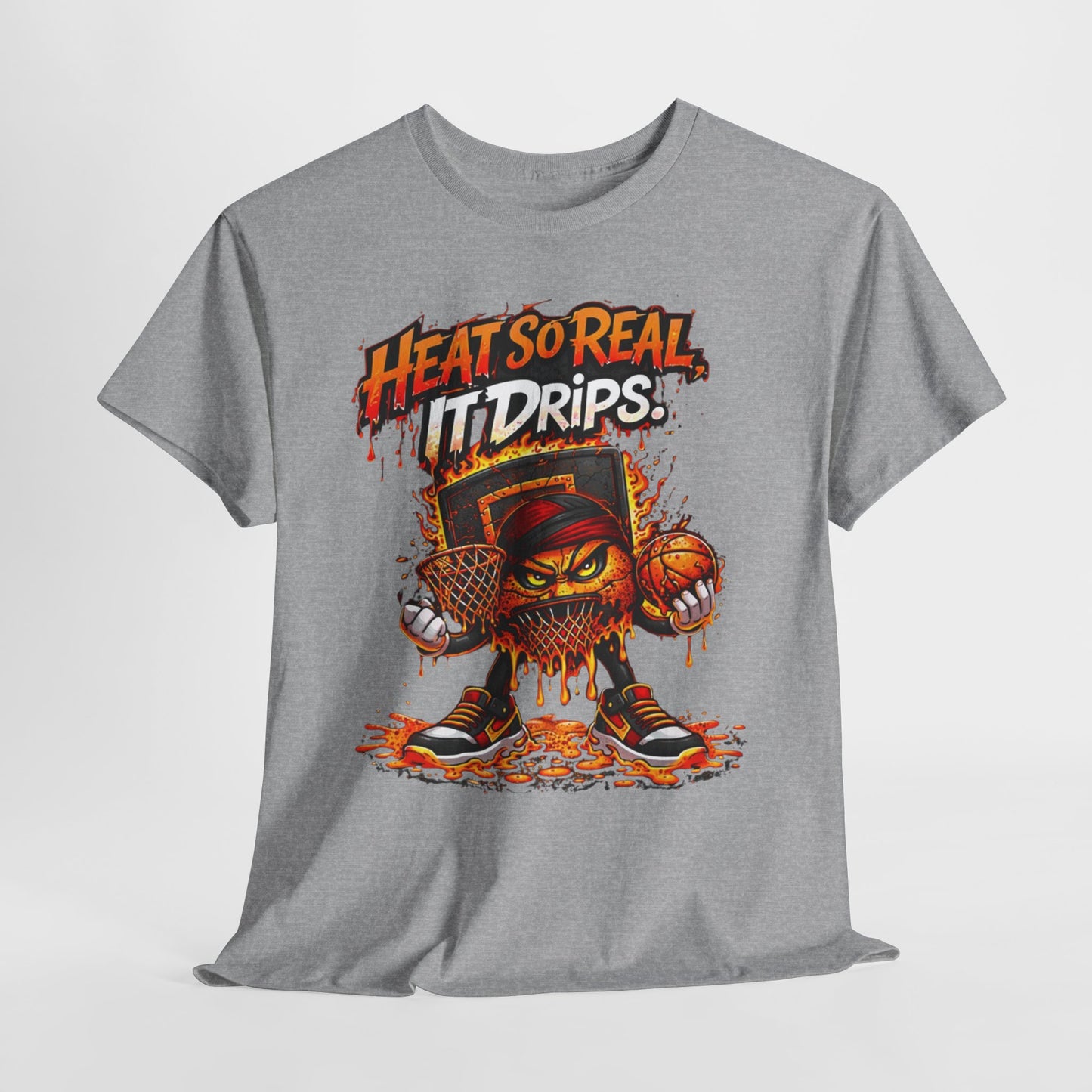 Basketball Drips #1 Unisex Heavy Cotton Tee