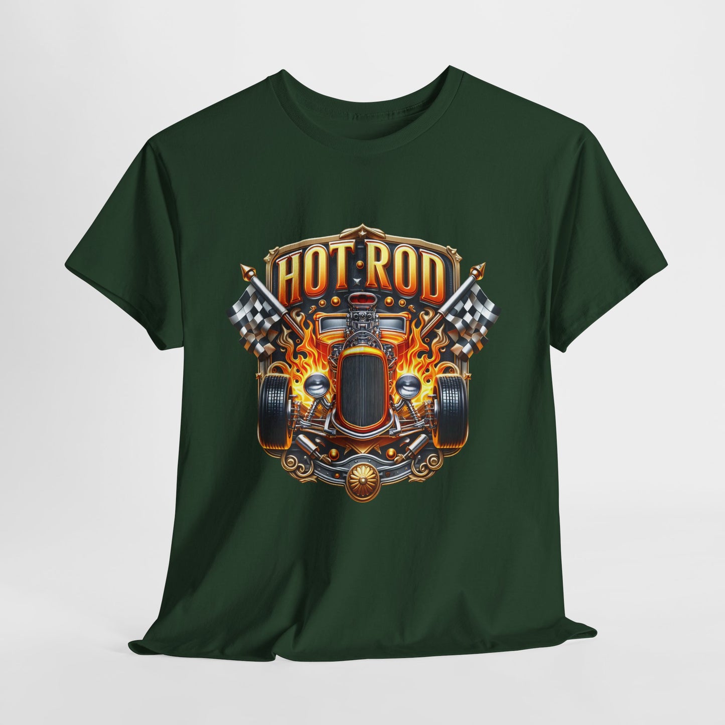 Hot Rod #9 Unisex Heavy Cotton Tee - 312tshirts 2
