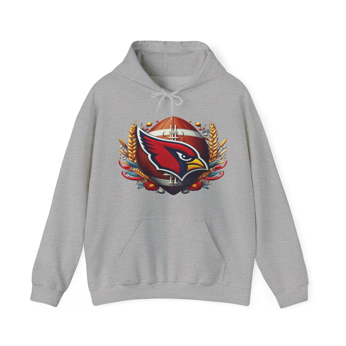 Sports Cardinals Football Logo #1 Unisex Heavy Sweatshirt Hoodie