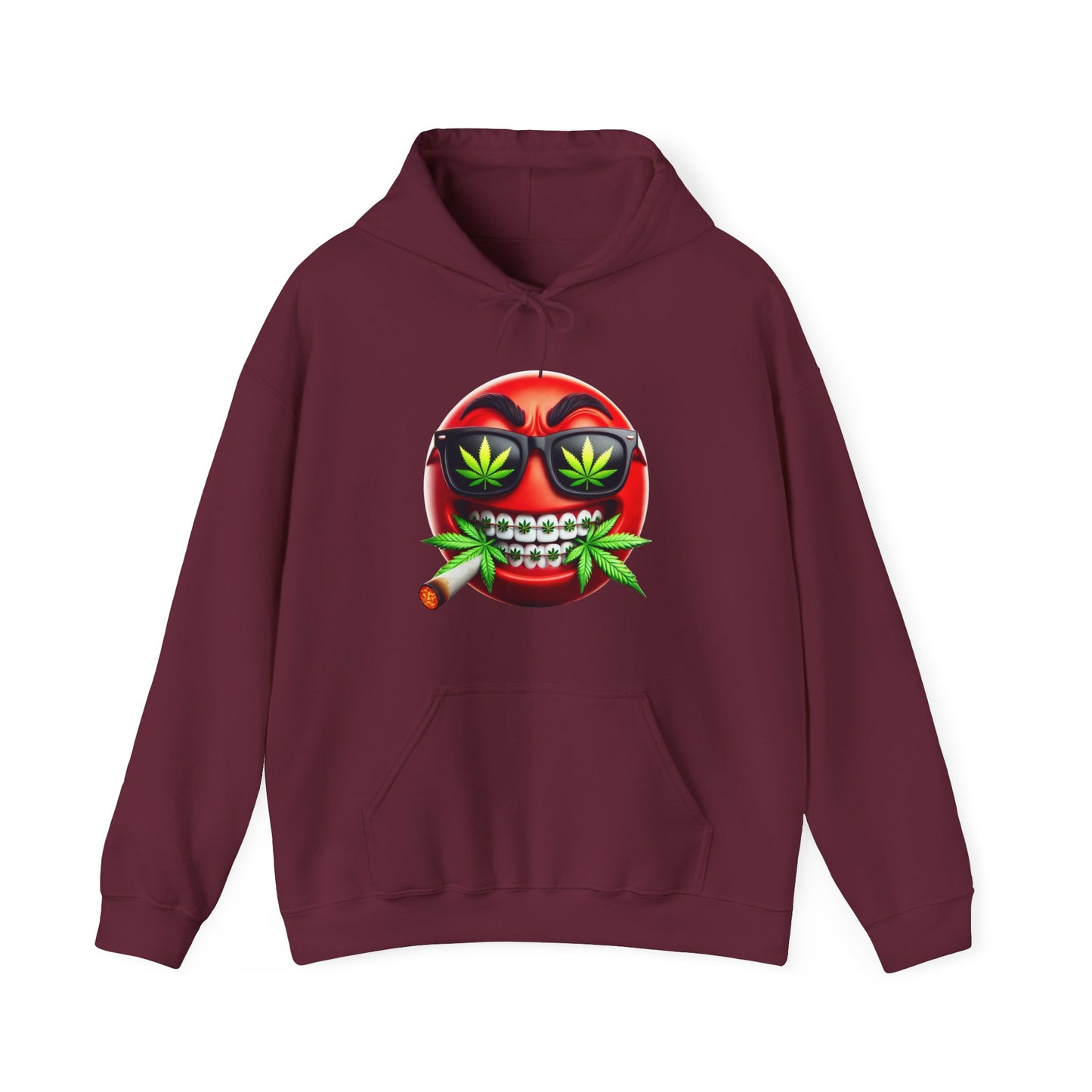 420 Emoji #7 Unisex Heavy Sweatshirt Hoodie