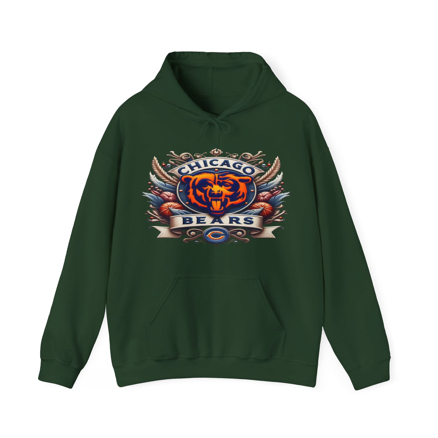 Sports Bears Football Logo #1 Unisex Hoodie