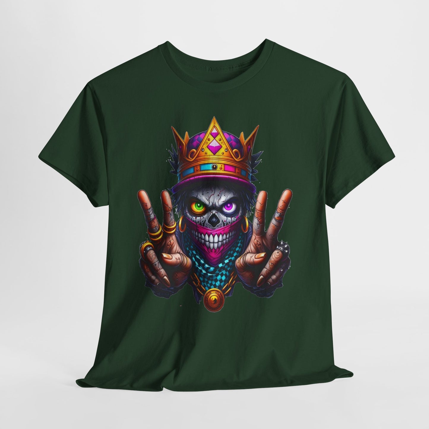 Skull Crown King Unisex Heavy Cotton Tee