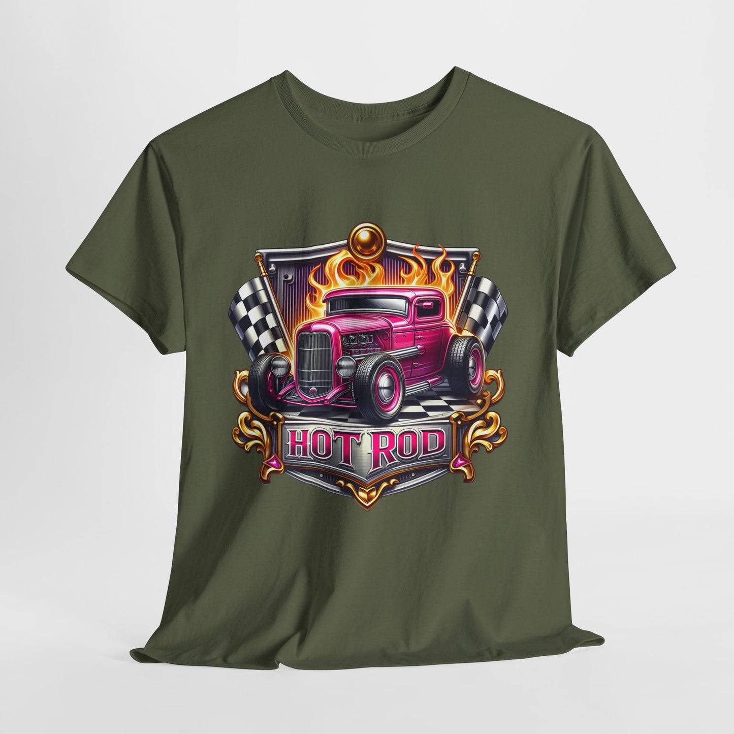 Hot Rod #2 Unisex Heavy Cotton Tee - 312tshirts 2