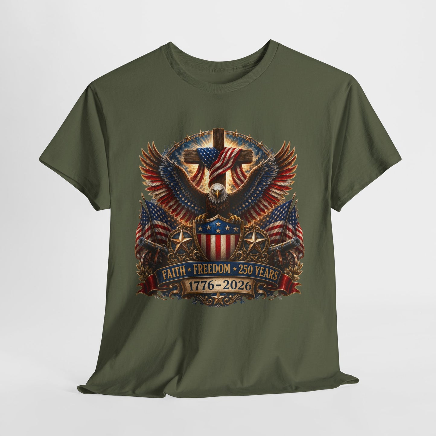 250 Years America #22 Unisex Heavy Cotton Tee