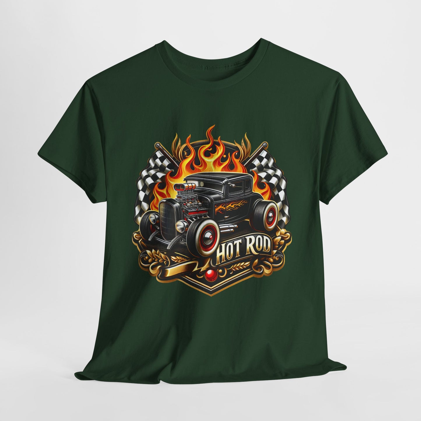 Hot Rod #7 Unisex Heavy Cotton Tee - 312tshirts 2