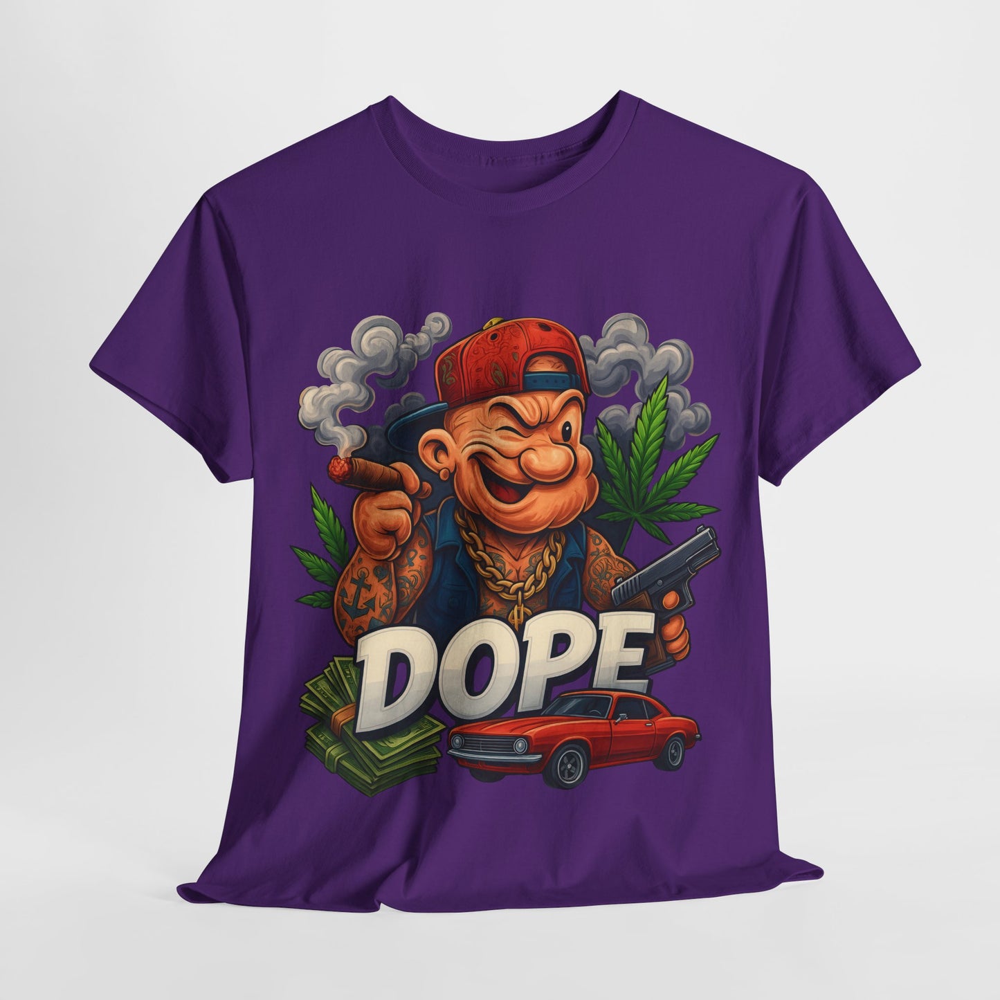 420 Popeye Unisex Heavy Cotton Tee