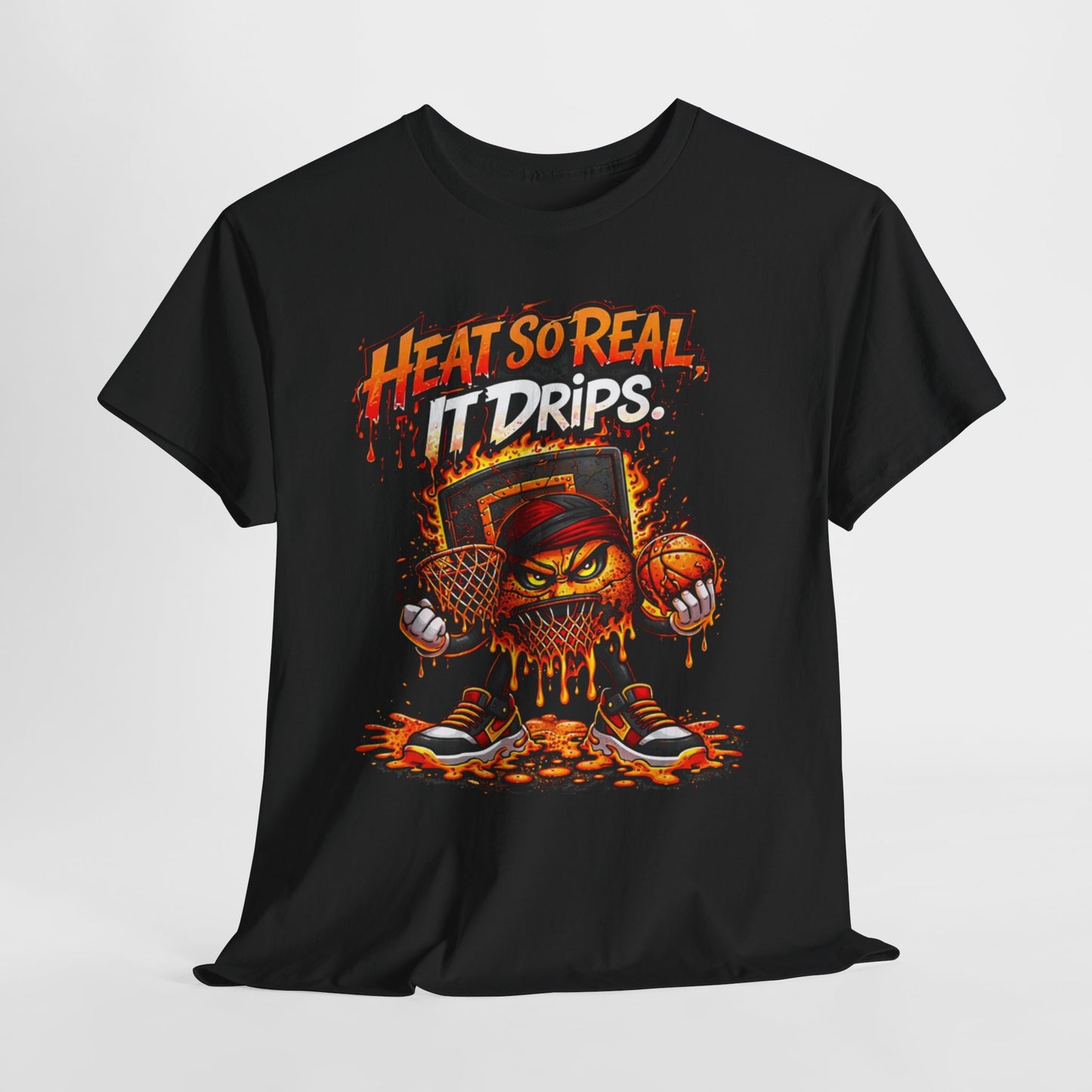 Basketball Drips #1 Unisex Heavy Cotton Tee