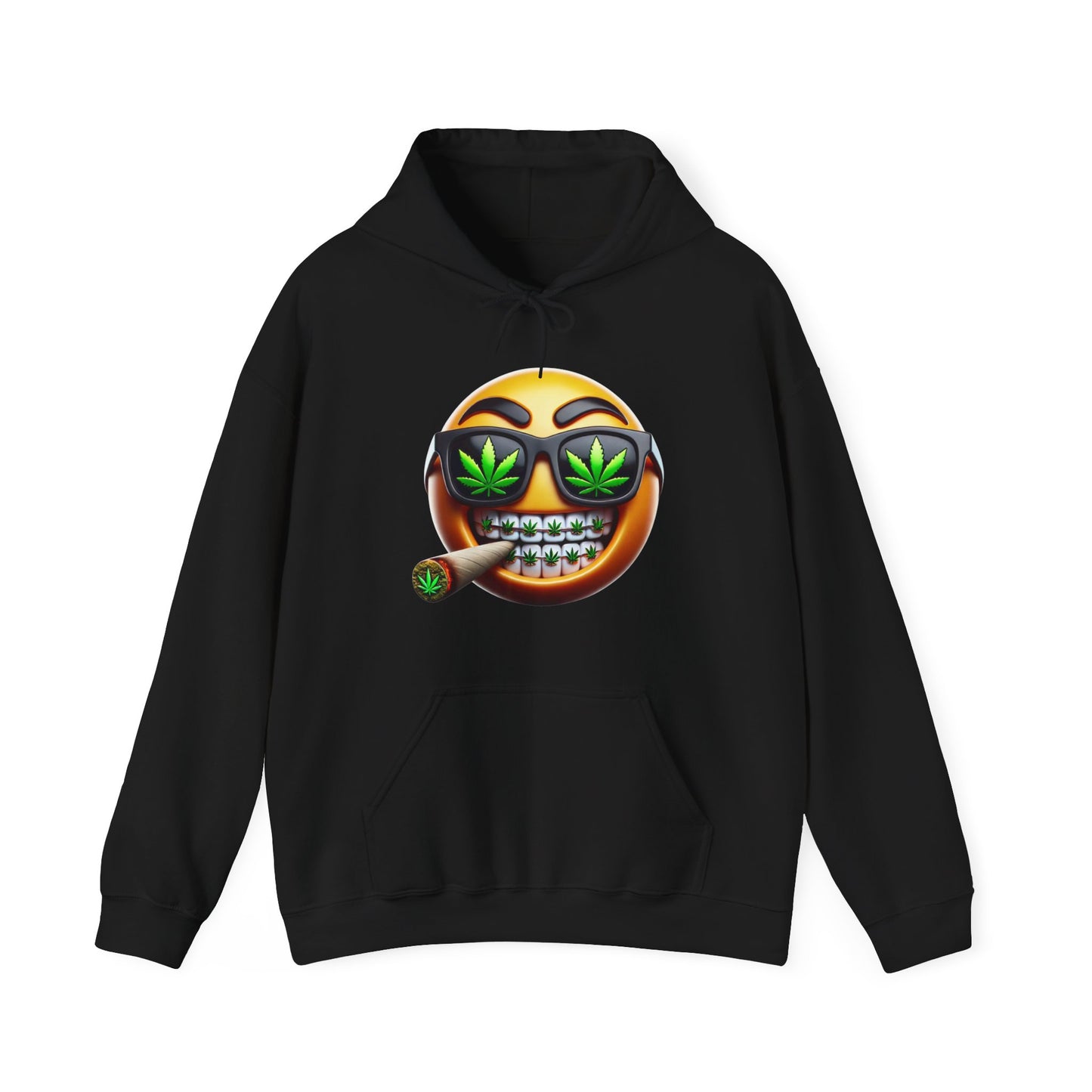 420 Emoji #9 Unisex Heavy Sweatshirt Hoodie