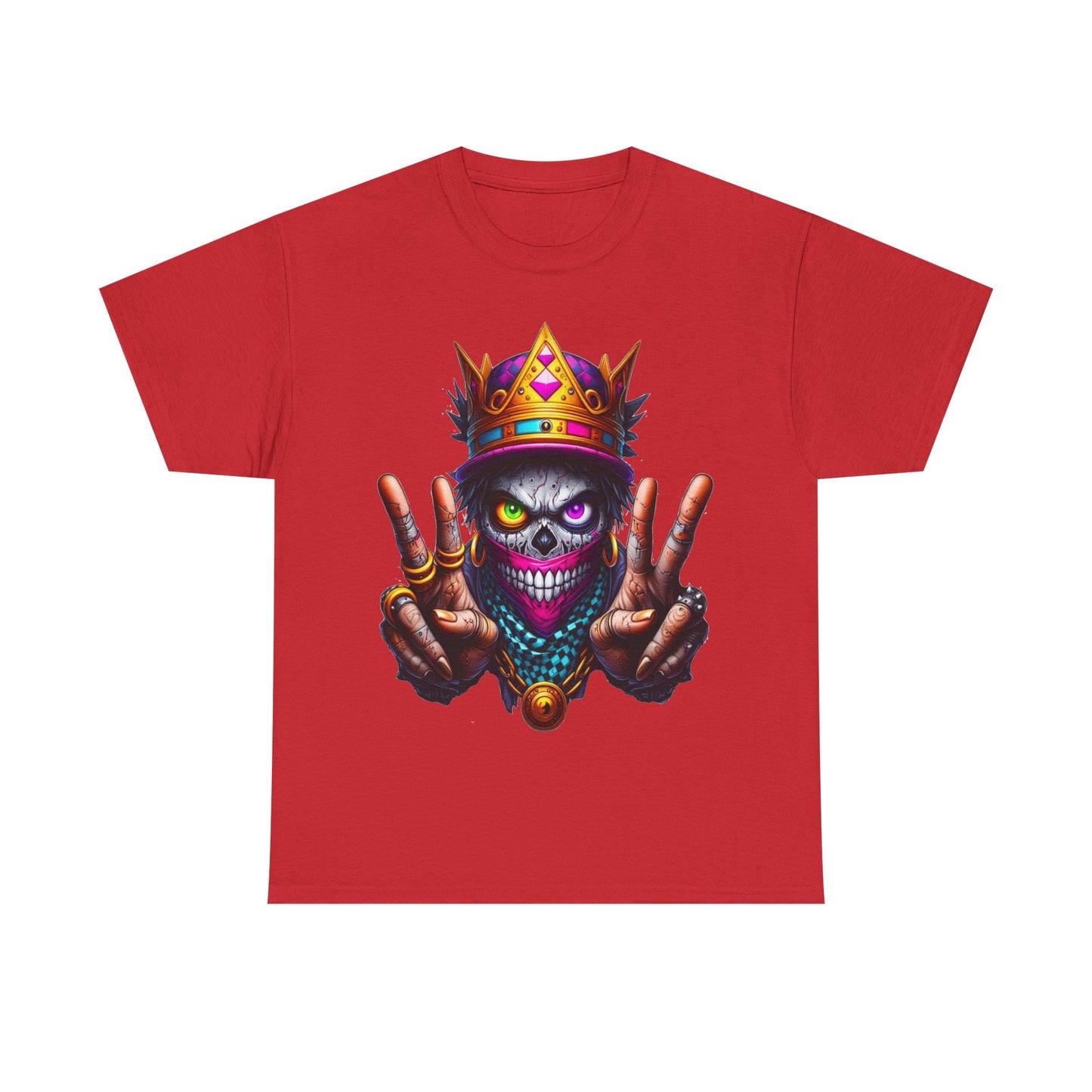 Skull Crown King Unisex Heavy Cotton Tee