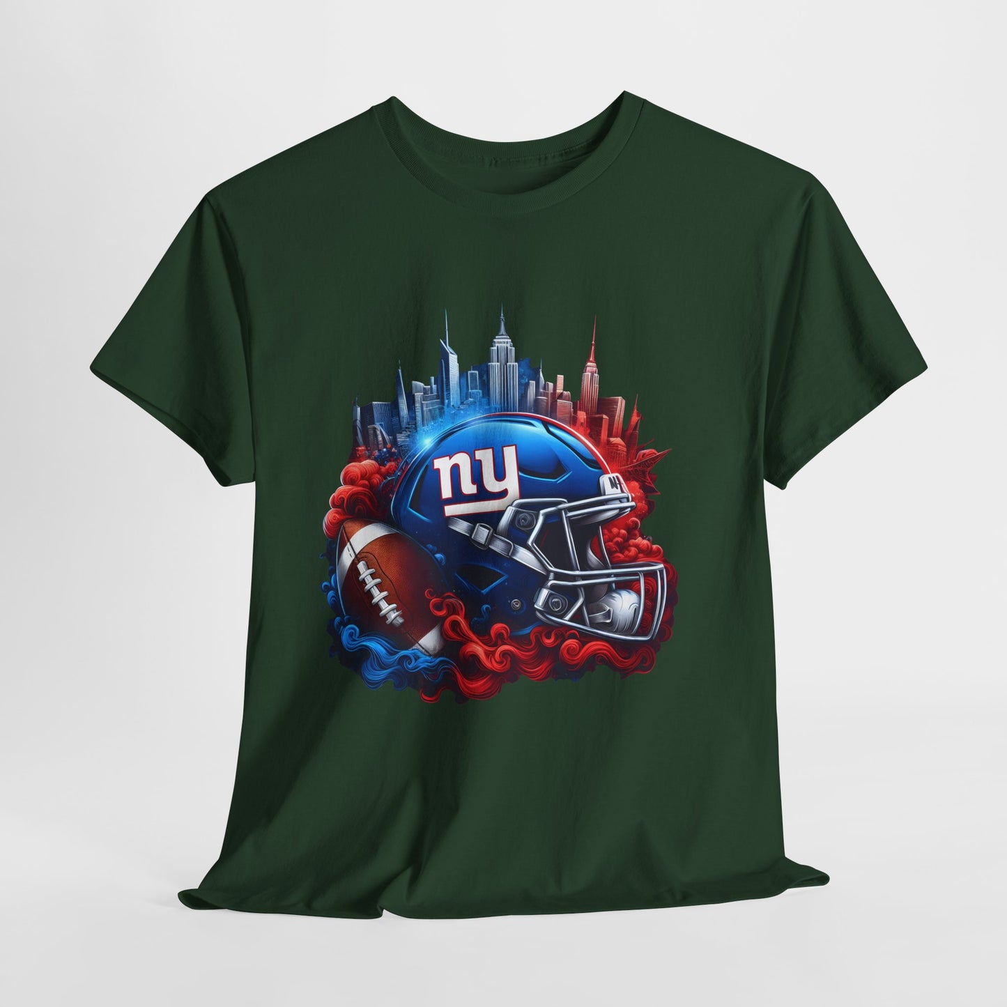 Sports Giants Football Helmet #1 Unisex Heavy Cotton Tee