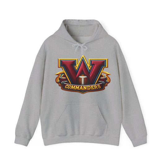 Sports Commanders Football Logo #1 Unisex Heavy Sweatshirt Hoodie