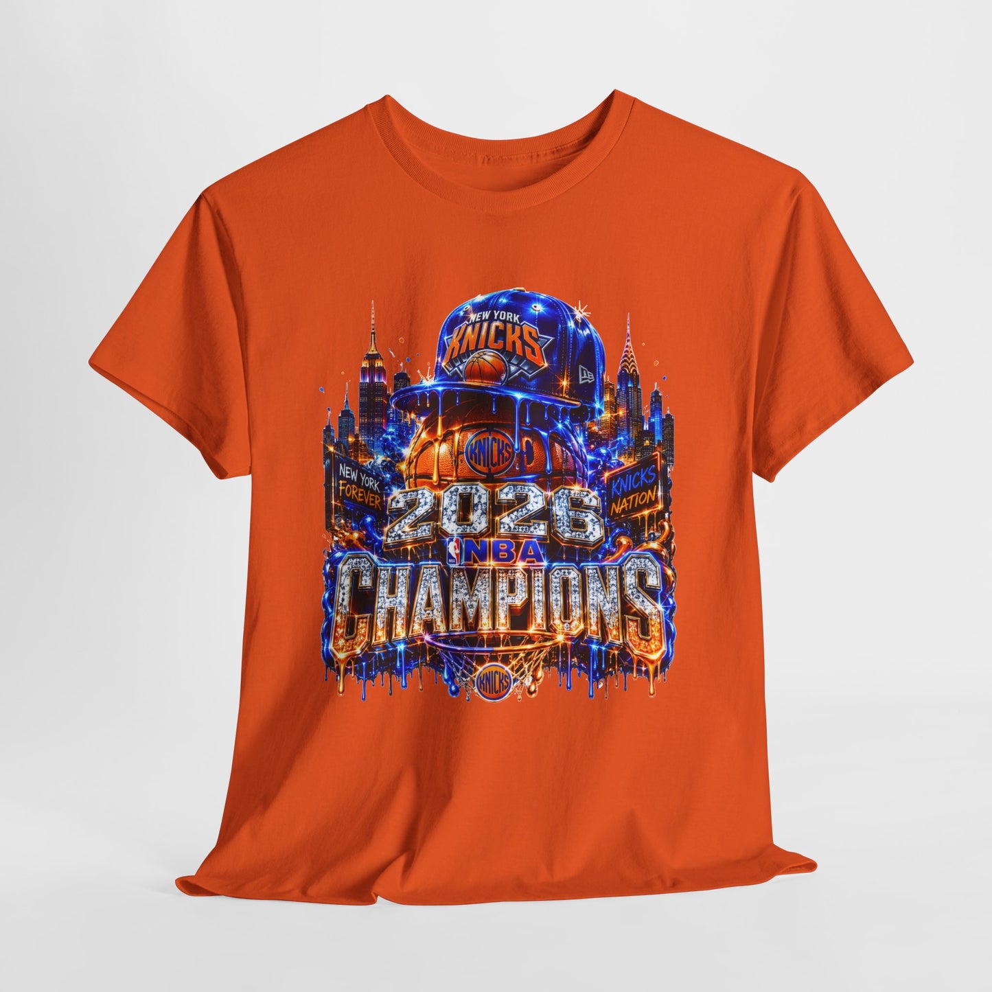 2026 NY Champions Basketball #1 Unisex Heavy Tee