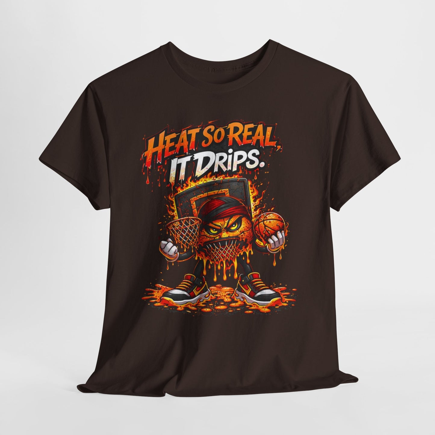 Basketball Drips #1 Unisex Heavy Cotton Tee