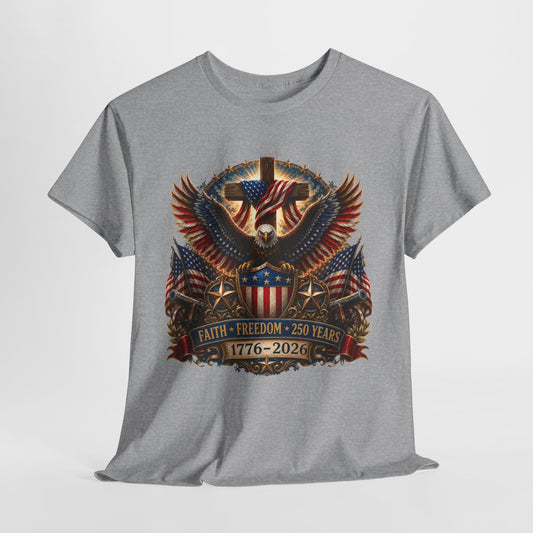 250 Years America #22 Unisex Heavy Cotton Tee - 312tshirts 2