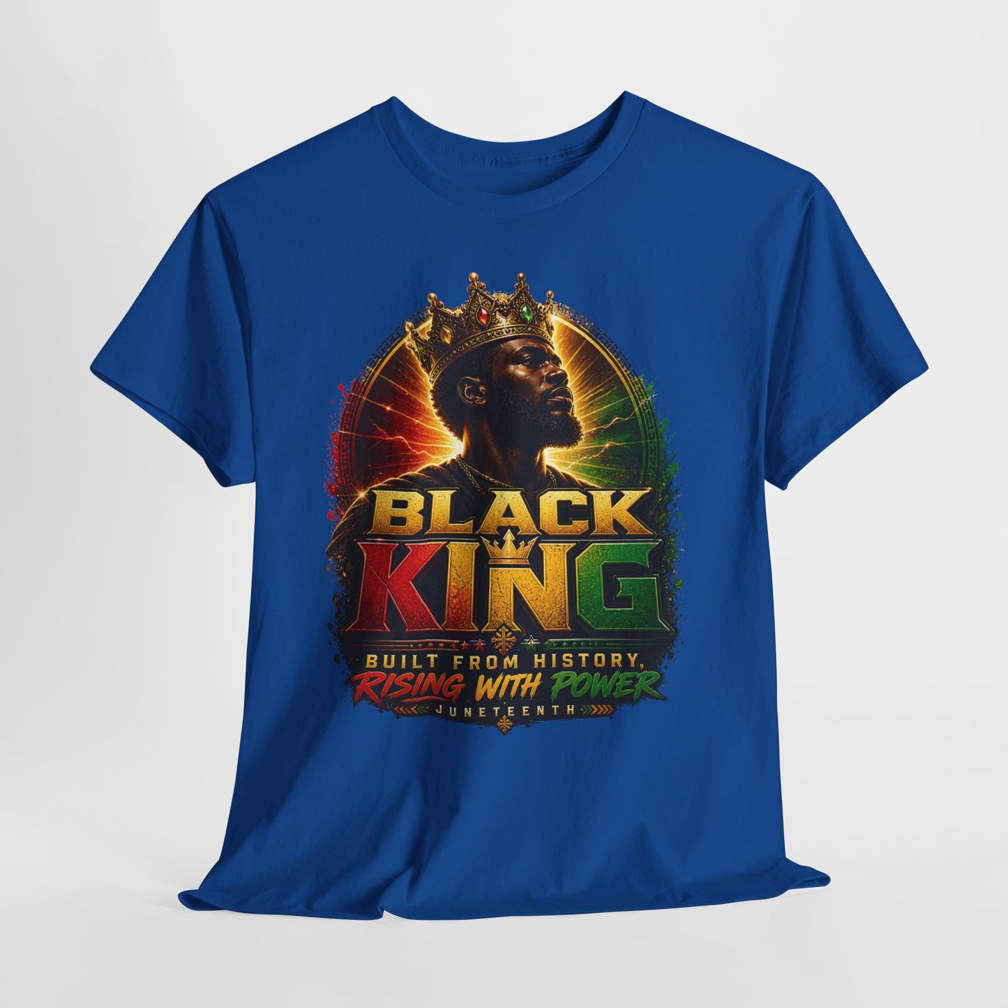 Juneteenth Black King #1 Unisex Heavy Cotton Tee
