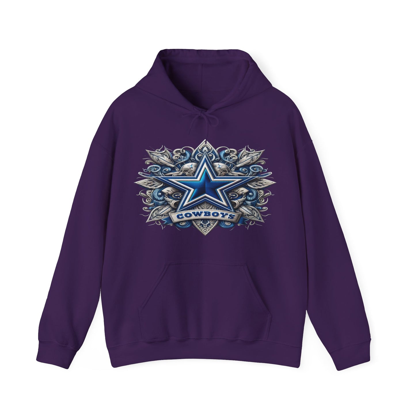 Sports Cowboys Football Logo #1 Unisex Heavy Sweatshirt Hoodie