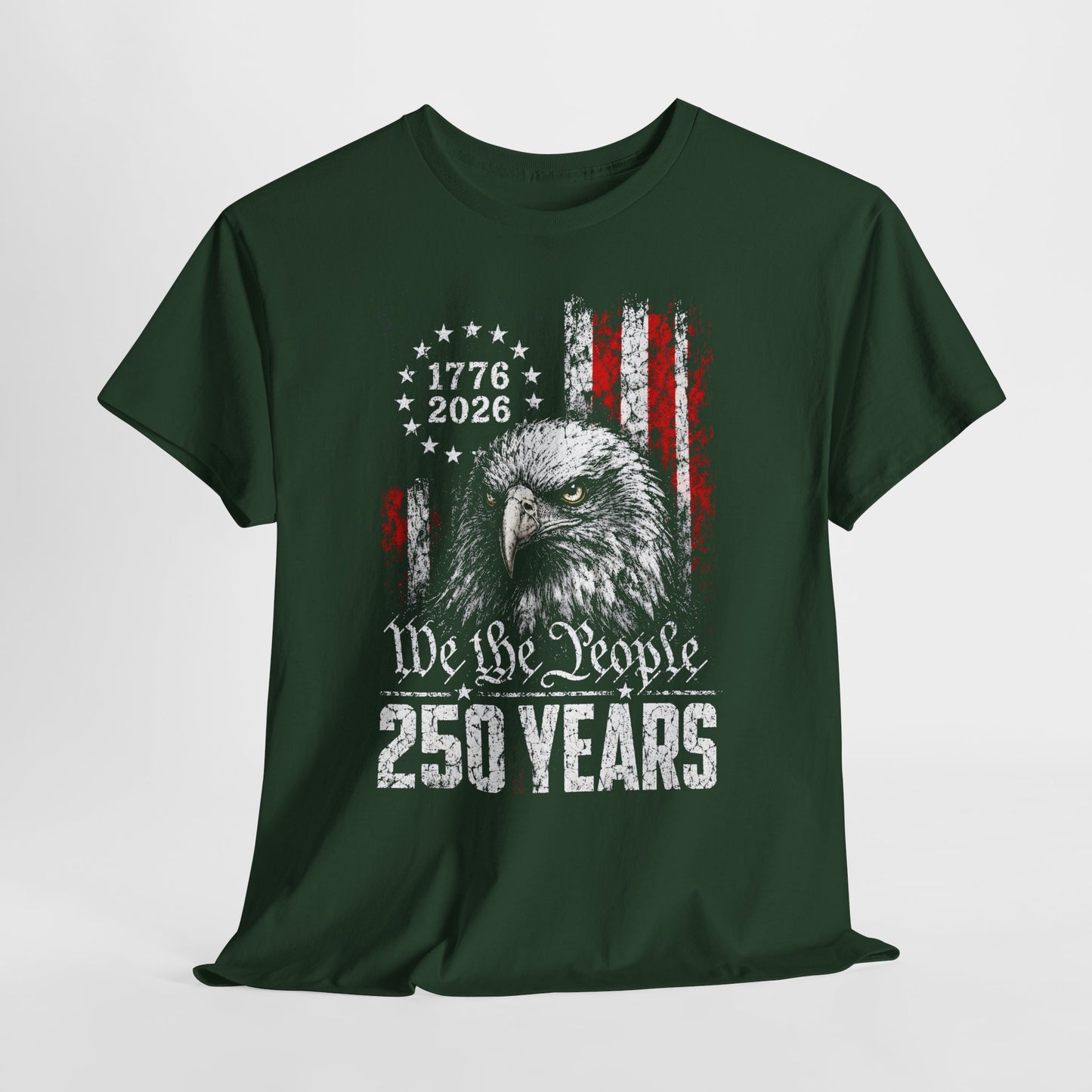 250 Years America #7 Unisex Heavy Cotton Tee