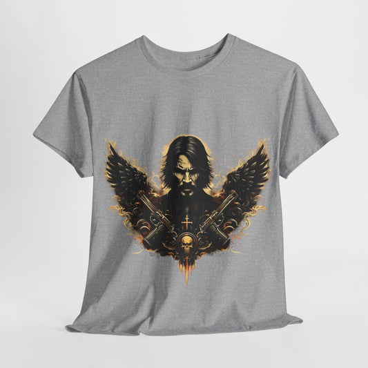 John Wick Wings Unisex Heavy Cotton Tee - 312tshirts 2