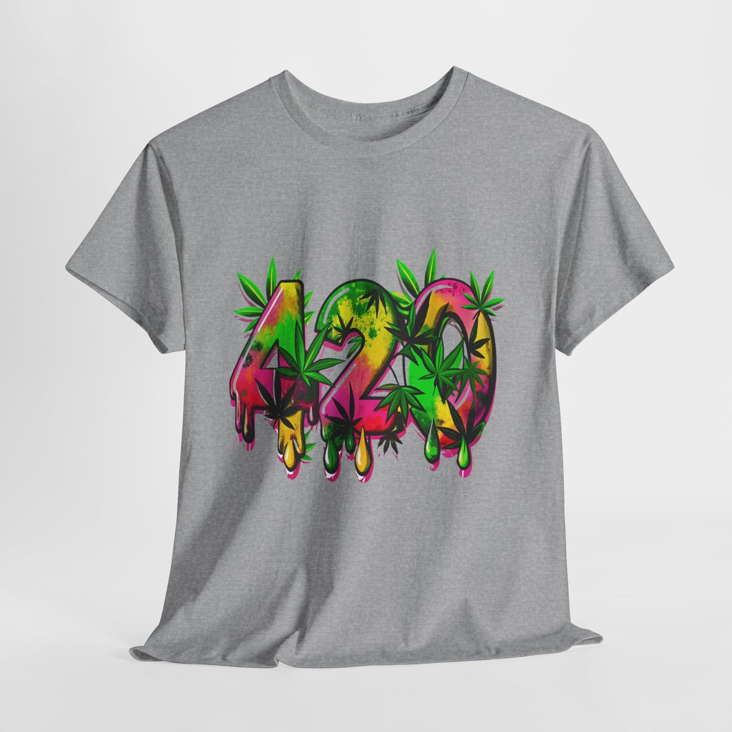 420 Cannabis Unisex Heavy Cotton Tee
