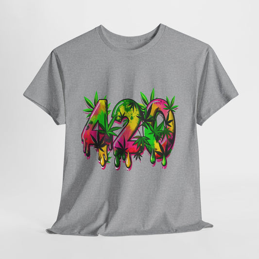 420 Cannabis Unisex Heavy Cotton Tee