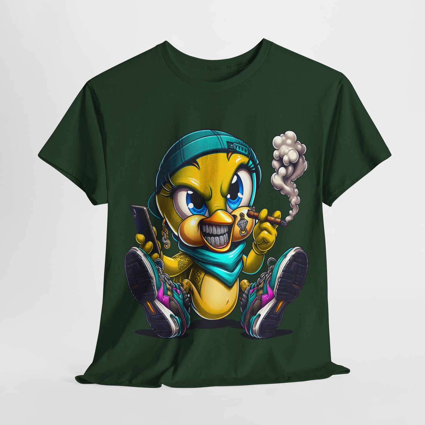 Gangster Canary 1 Unisex Heavy Cotton Tee - 312tshirts 2