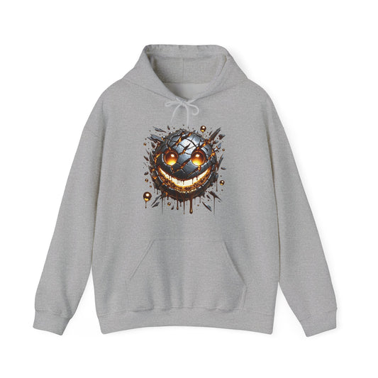 Creepy Neon Emoji #1 Unisex Heavy Sweatshirt Hoodie