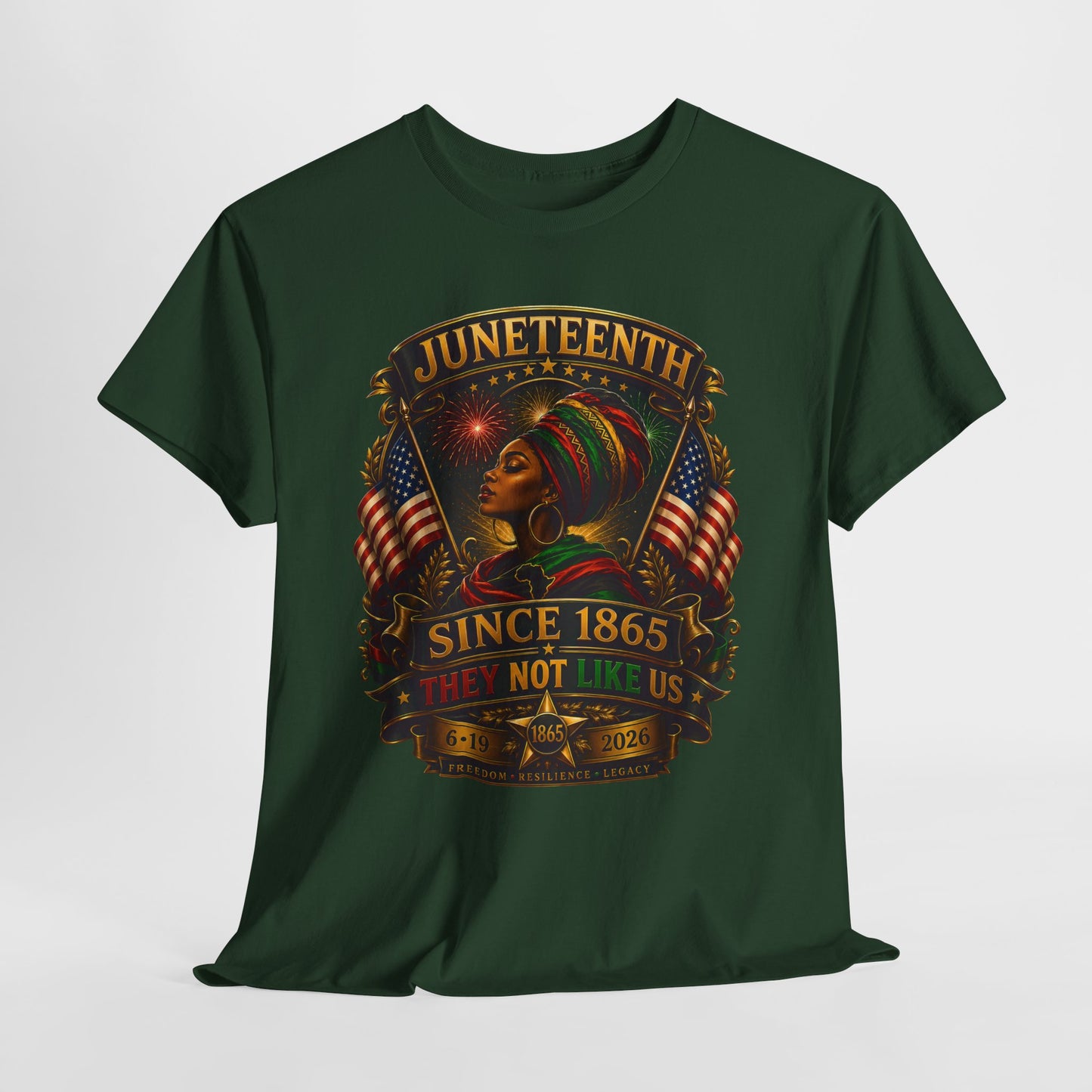 Juneteenth #1 Unisex Heavy Cotton Tee
